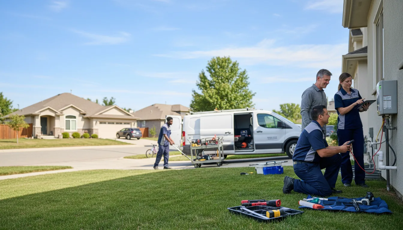 Tankless water heater service in New Richmond, IN